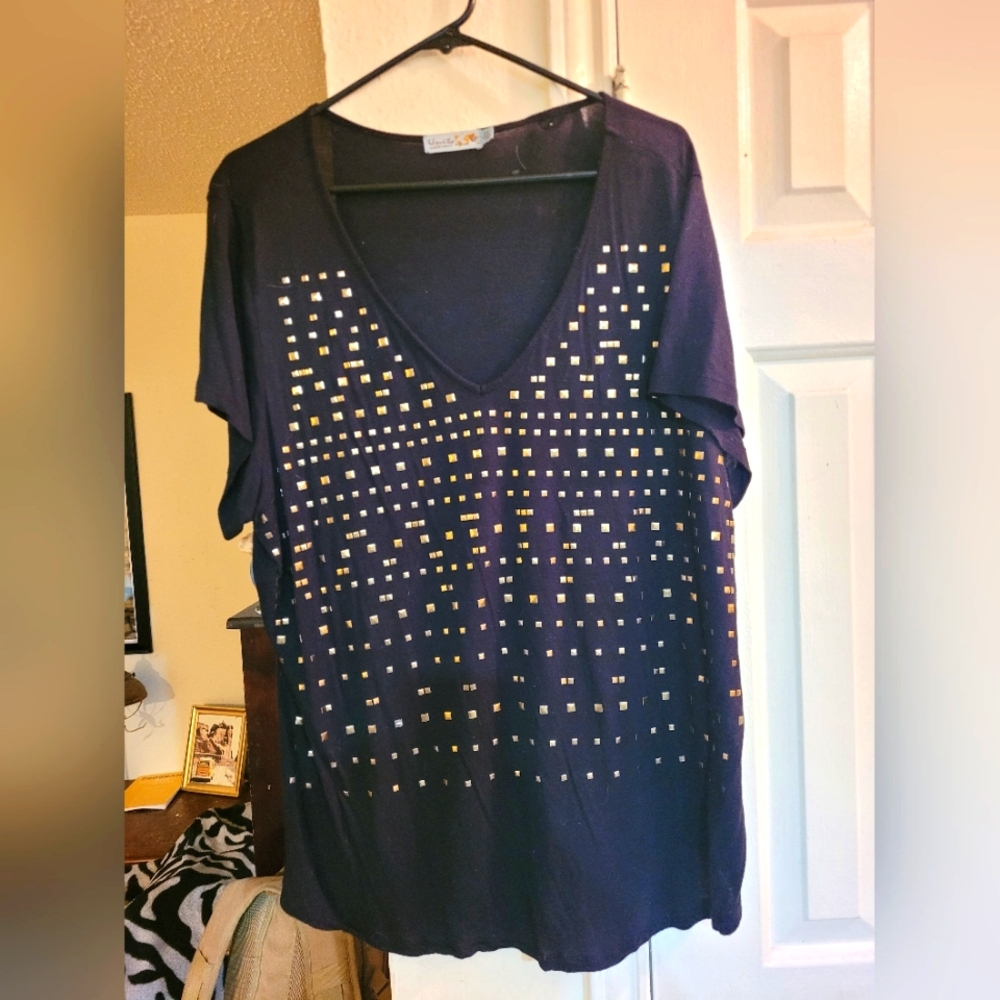 Black Casual Top